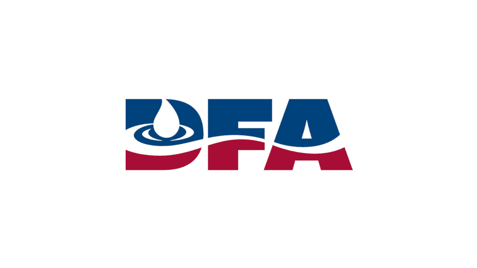 Logo of Dairy Farmers of America, a member of the Farm Powered Strategic Alliance